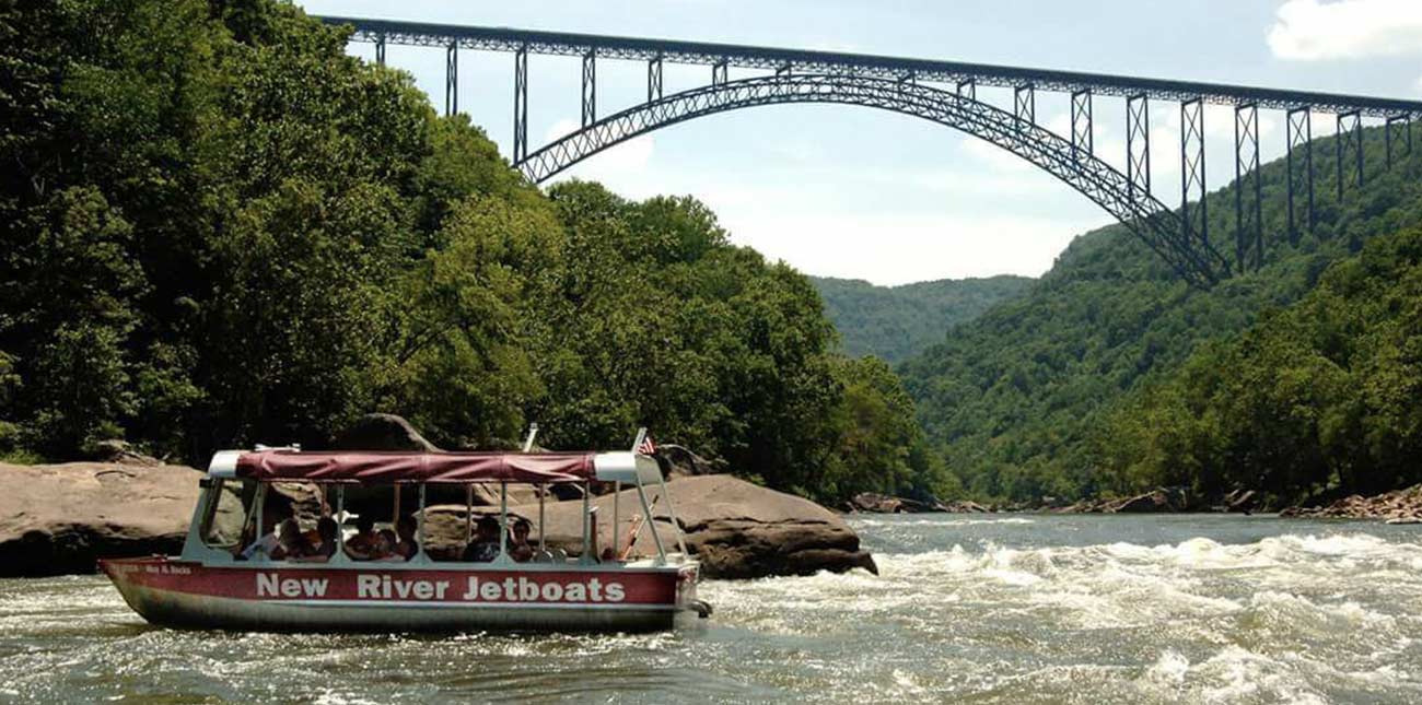 Jet Boat Trips New River Gorge National Park - New River Jet Boats