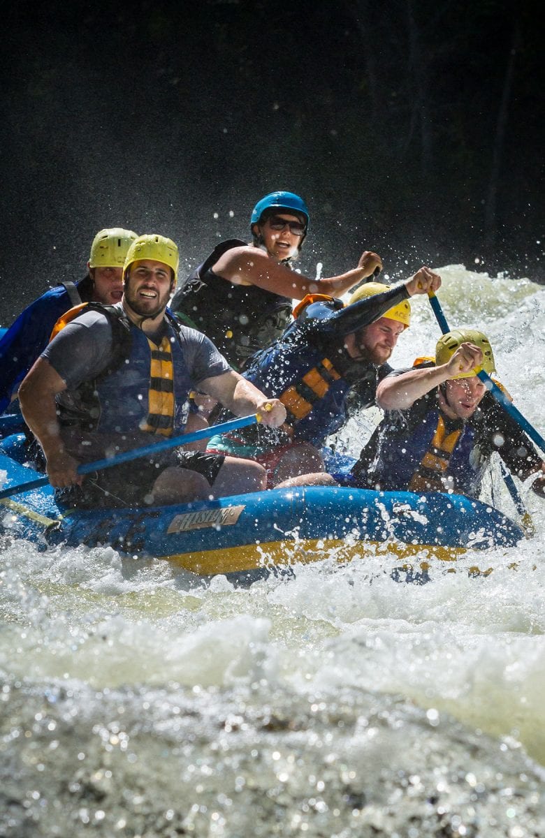 Rafting during Gauley Season