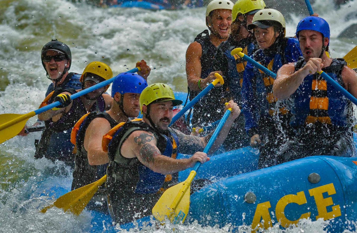 Fall Gauley River Rafting Marathon