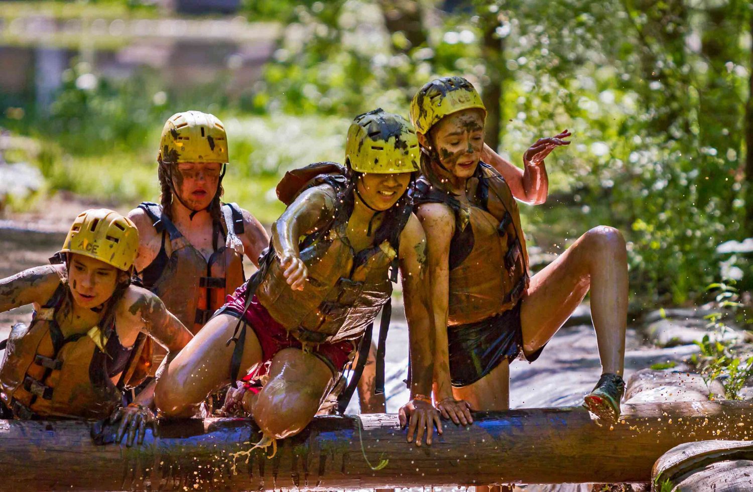 Goodman Campus hosts 'Mud Run' obstacle course