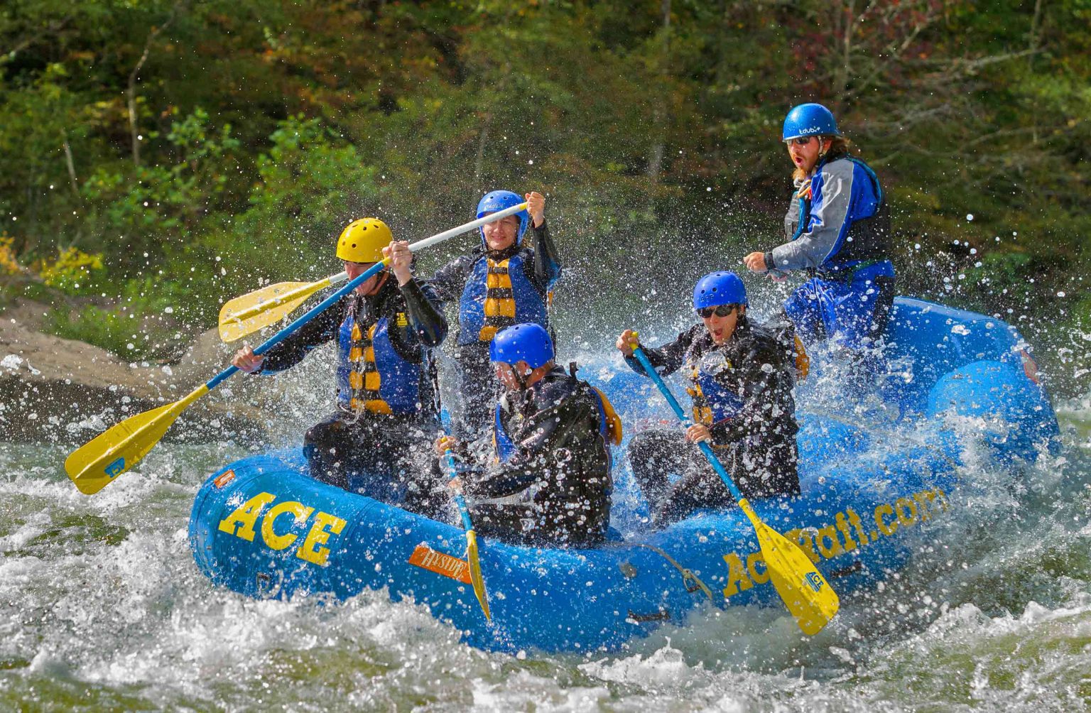 Guided Gauley River Rafting Trips With ACE Adventure Resort