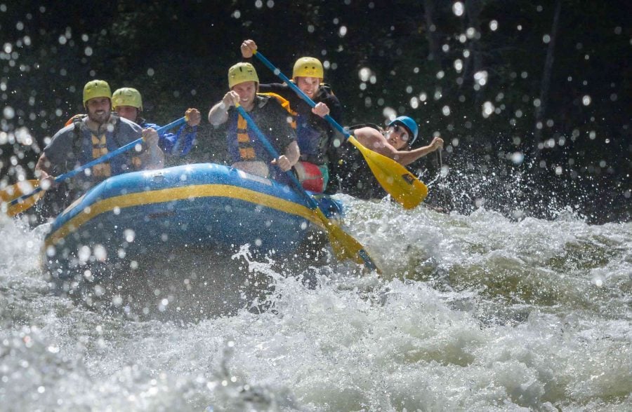Double Upper Gauley Whitewater Rafting Overnight