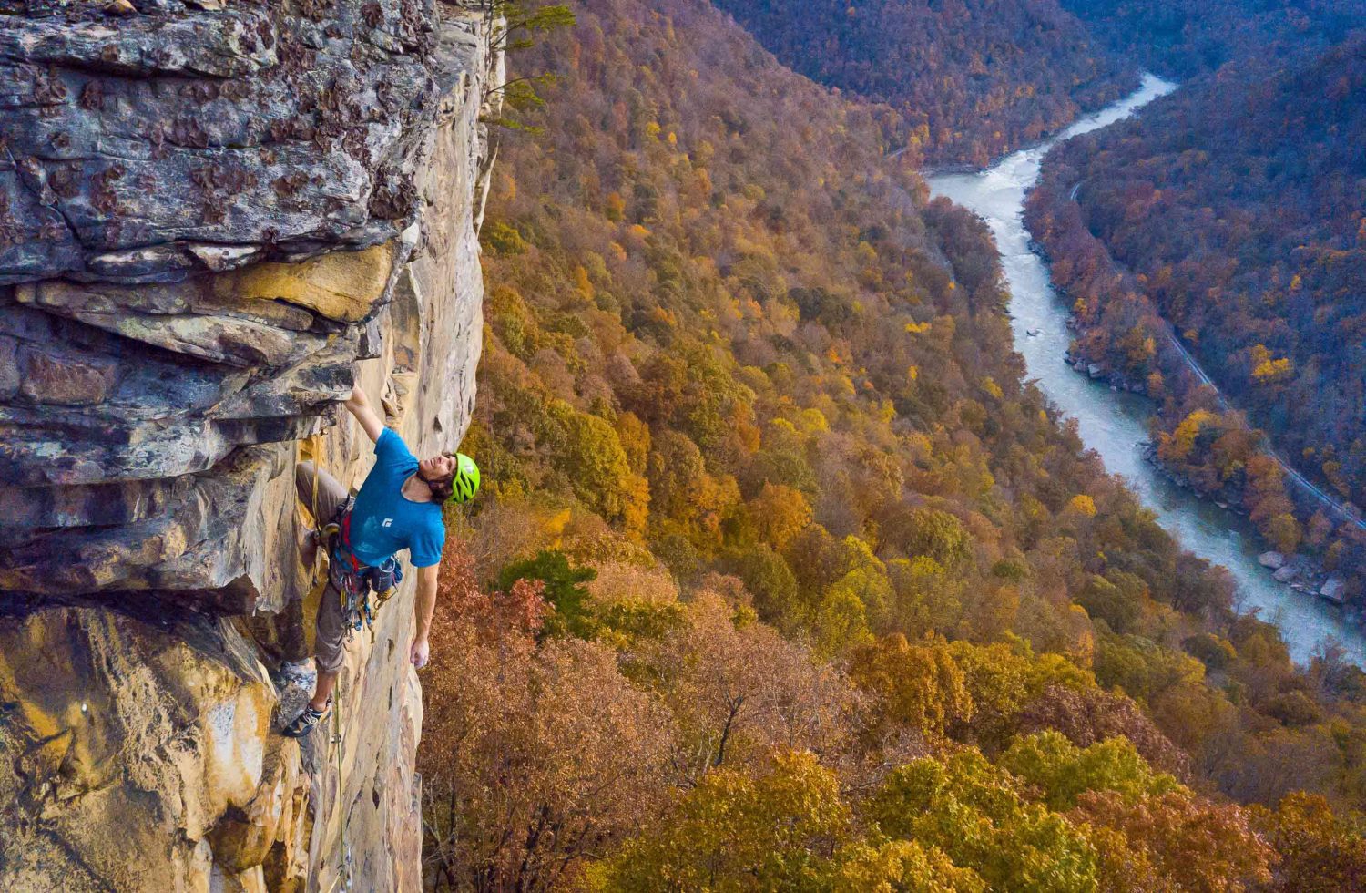 Lower New River Gorge Full Day Climb And Rappel