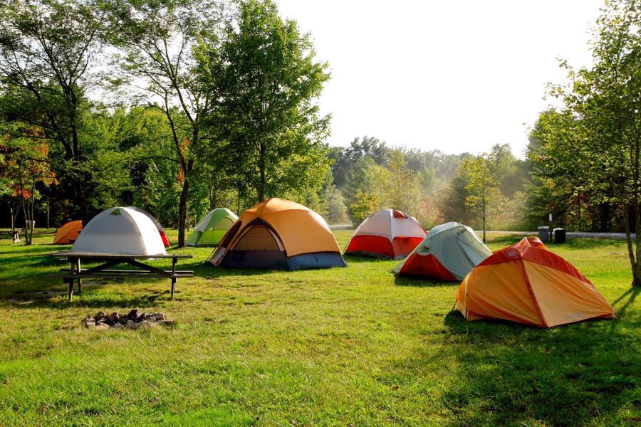 Renting deals camping gear