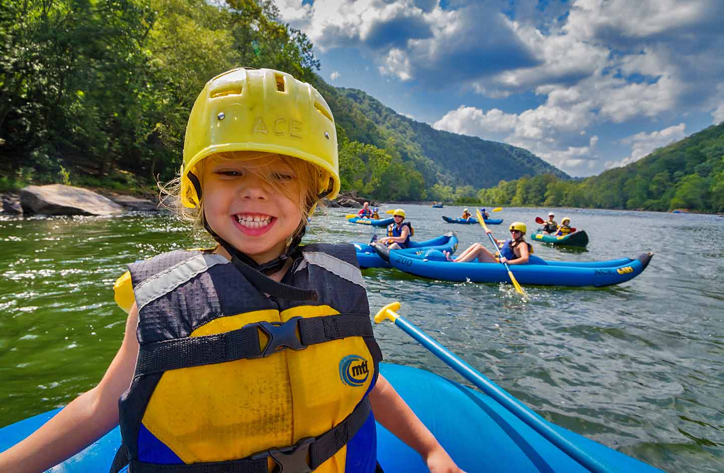 Upper New River Rafting, Full Day – Kids Raft FREE!*