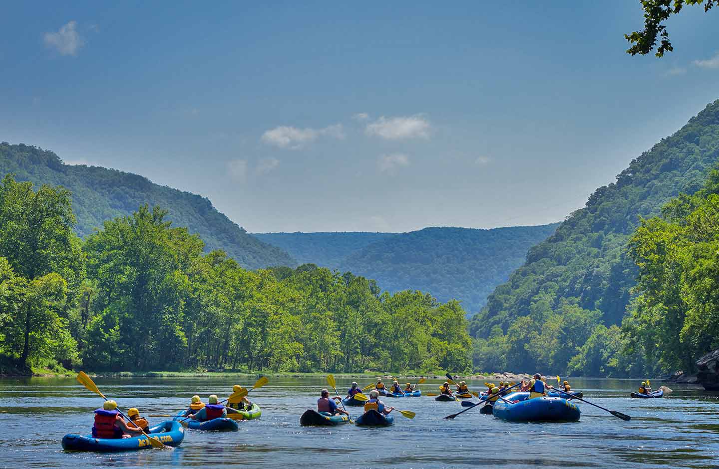 Upper New River Trip for Boots and Boats Package
