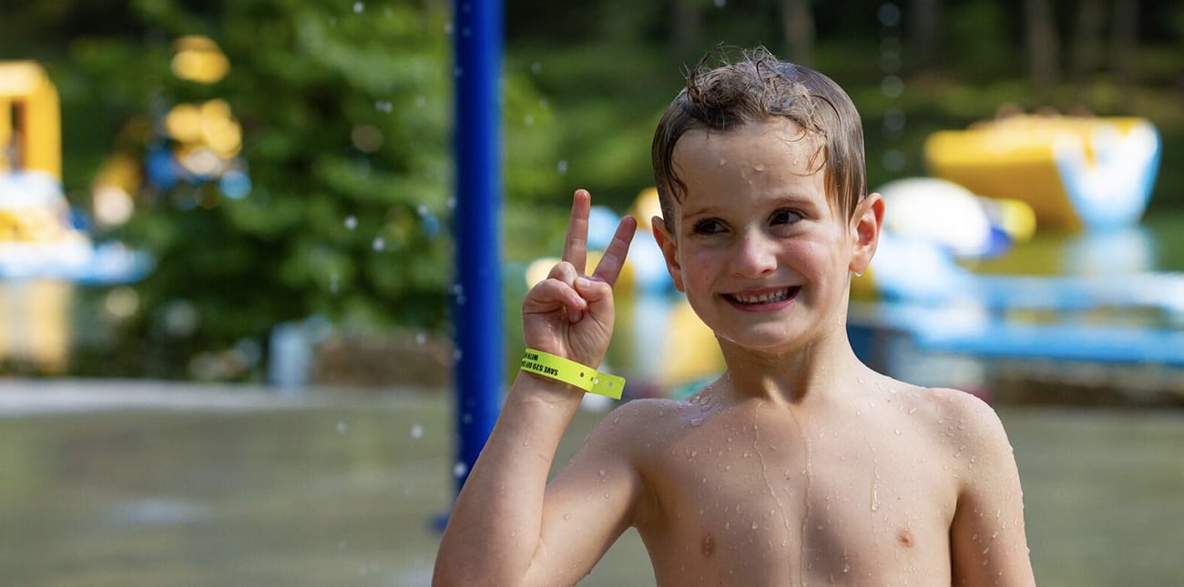 Splash Pad at Wonderland Waterpark!