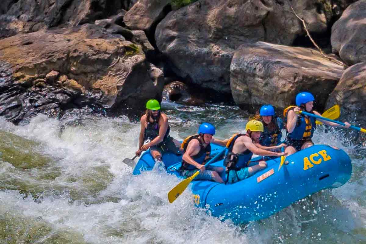 Overnight Whitewater Rafting Trips - ACE Adventure Resort