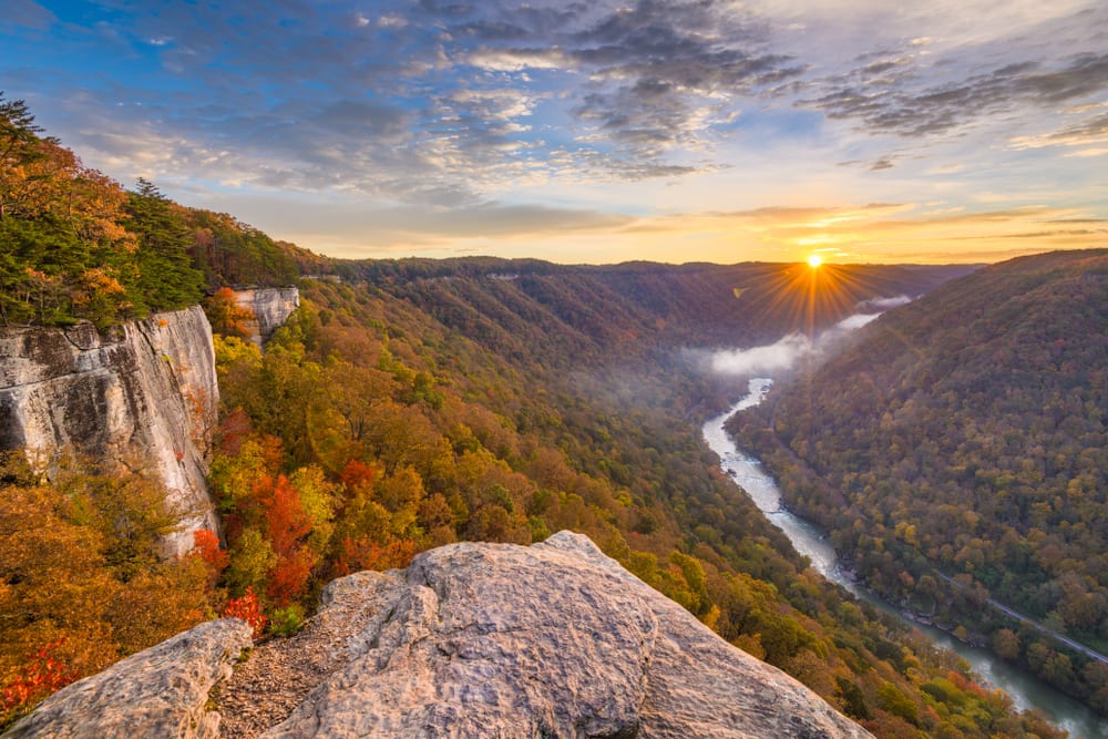 places to visit in west virginia in the fall