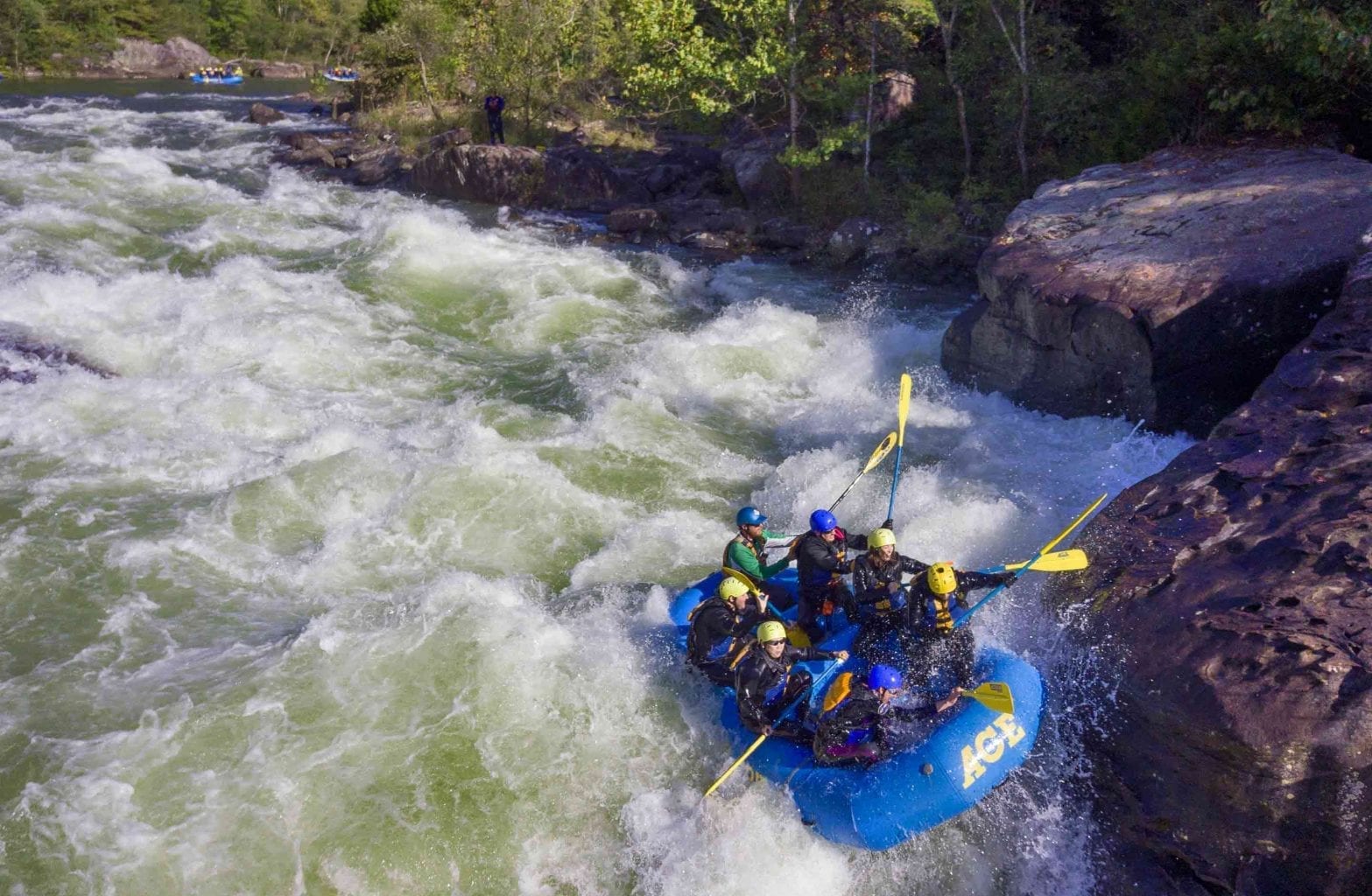 Upper Gauley And Lower Gauley “Reverse” Whitewater Rafting