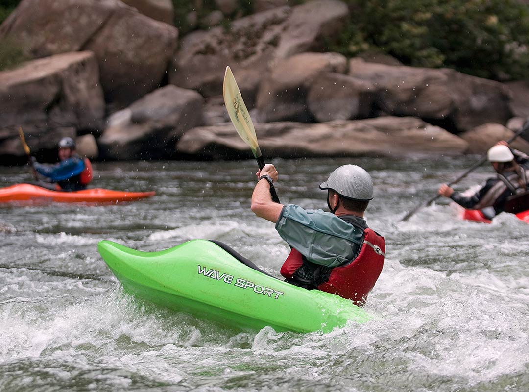 Whitewater Kayakers