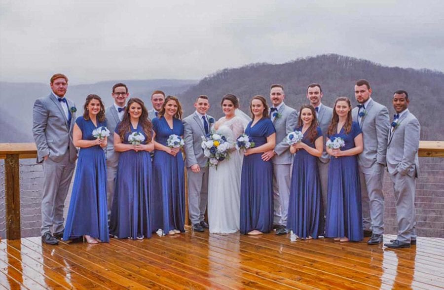 Wedding at Concho overlook