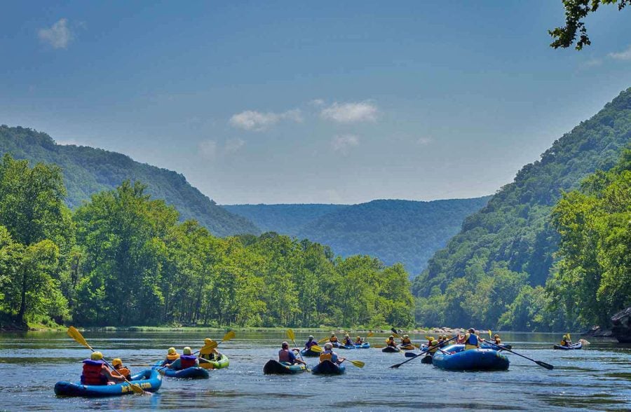 Photo of guests on the Upper New