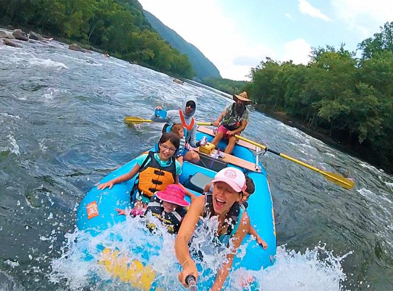 Rafting With Little Ones