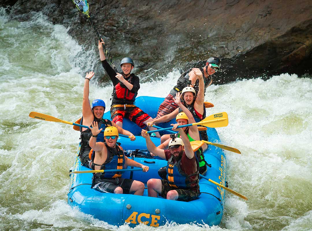 lower new rafting