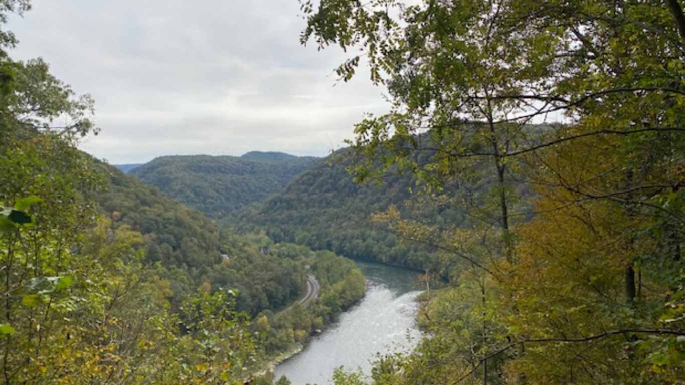 View of the New River from on of our ACE trails