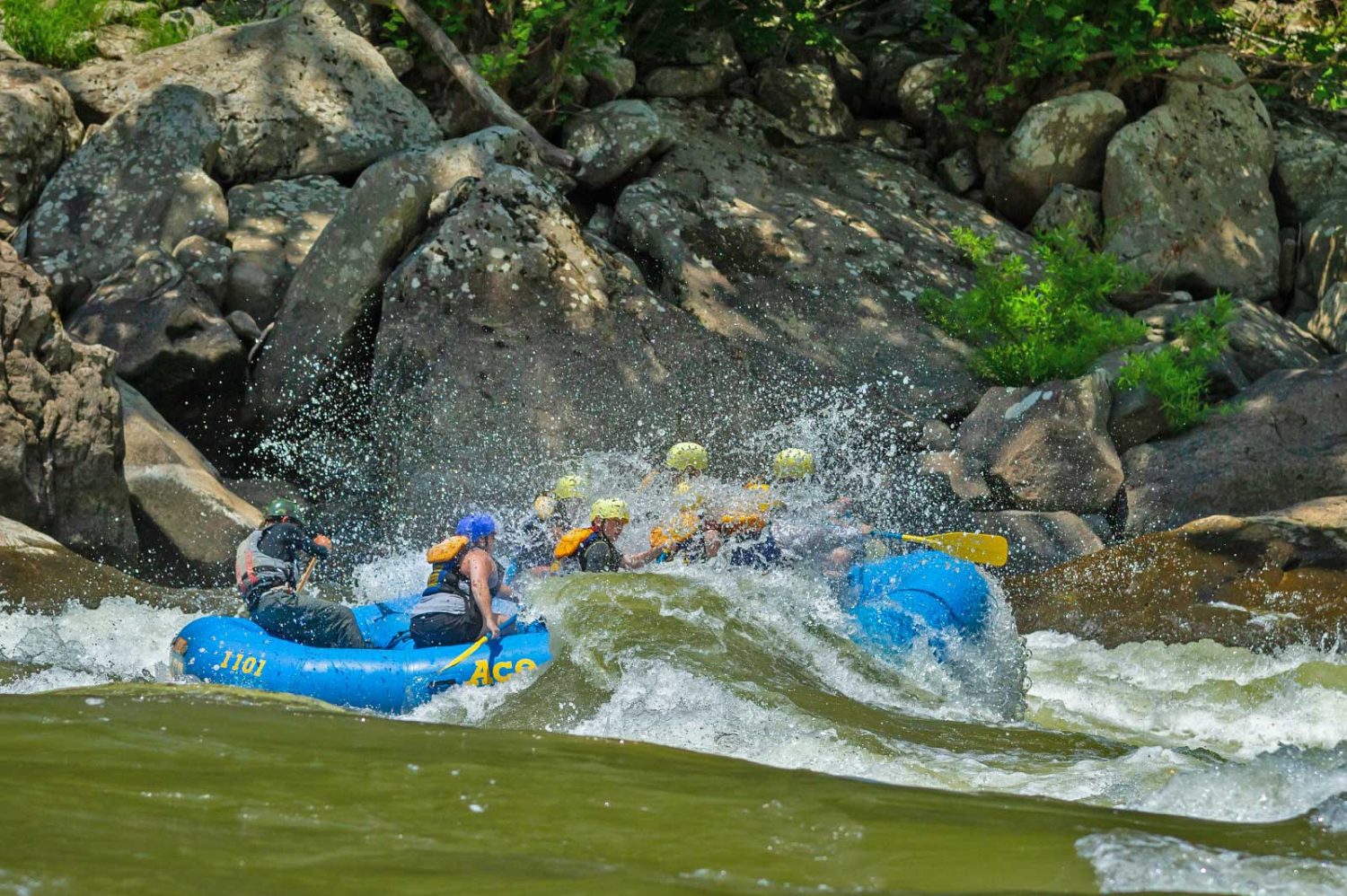 Double Lower New River Gorge Whitewater Rafting