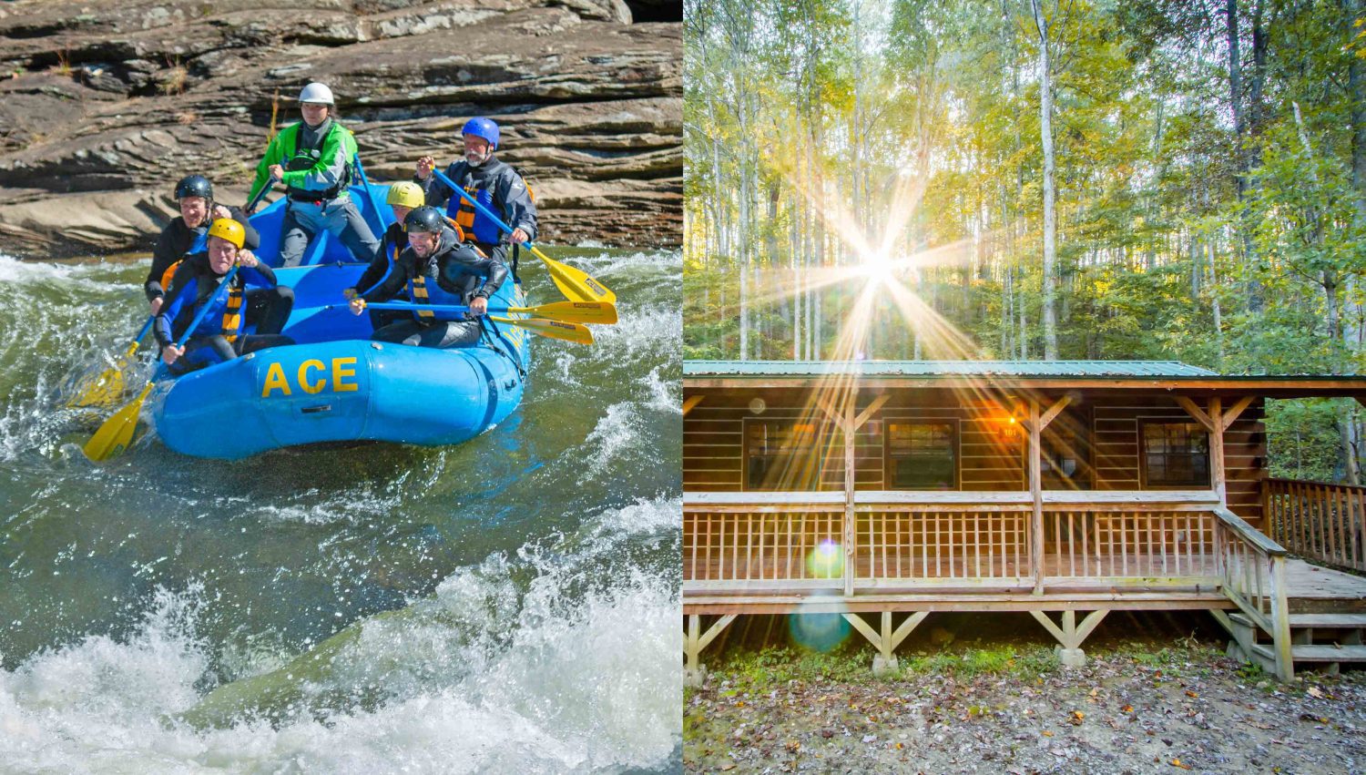 Buy The Bunkload – Group Gauley Rafting and Lodging Package
