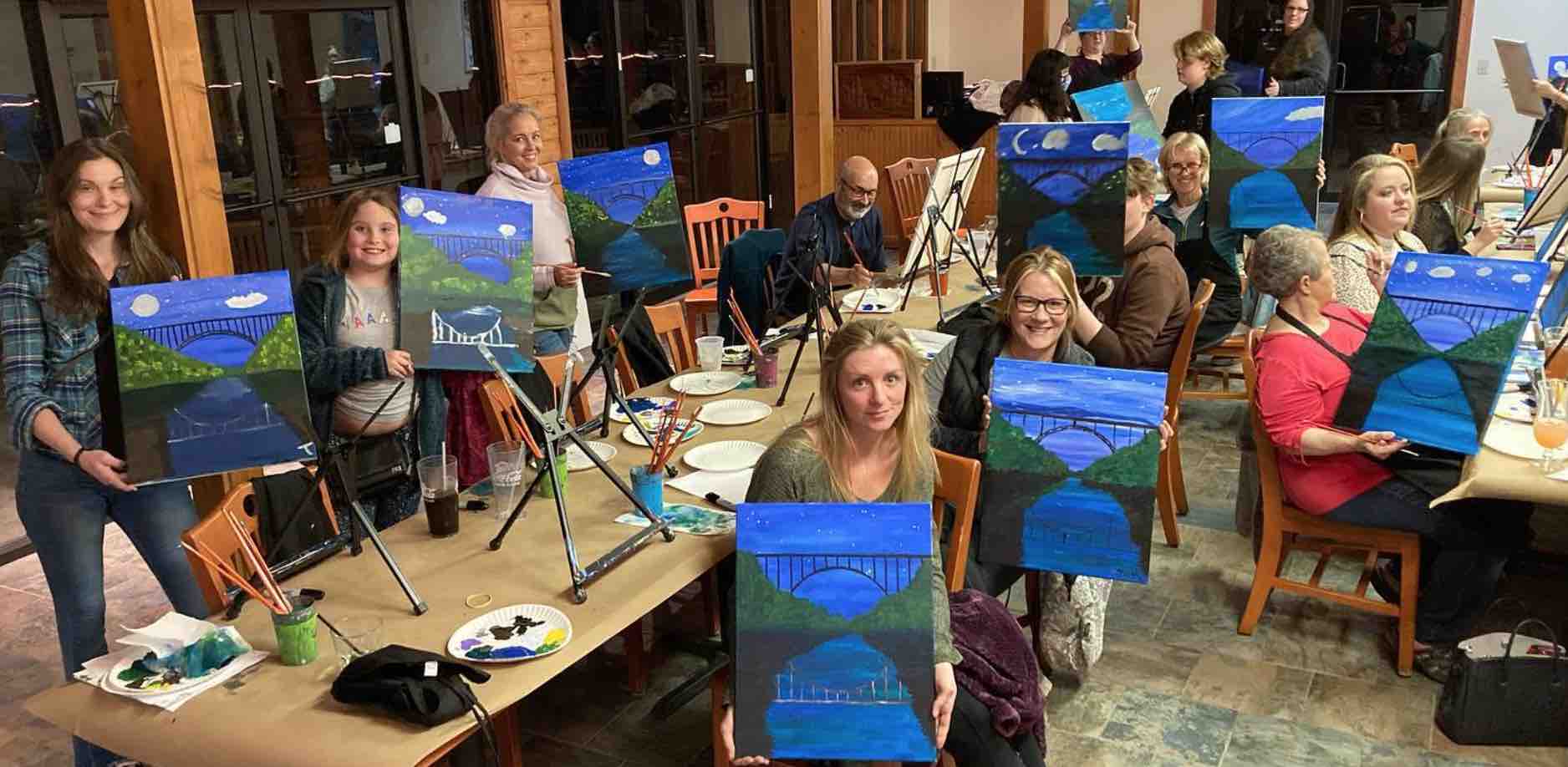 Painting Classes, Paint And Sip Parties