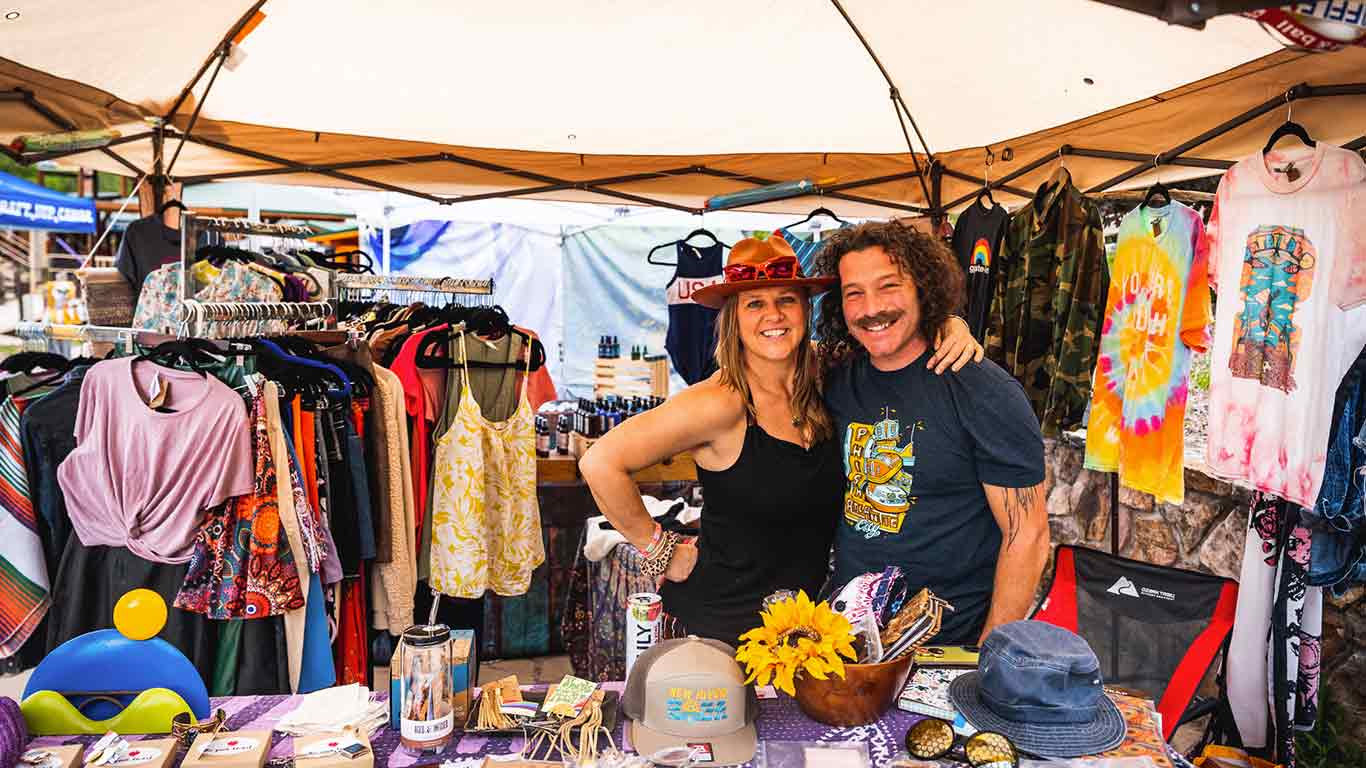 Vendors at New River Gorge Festival