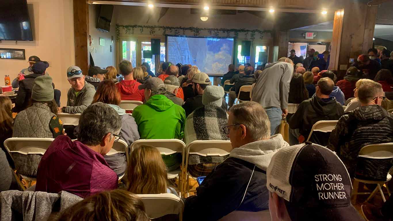 Crowd at New River Film Festival