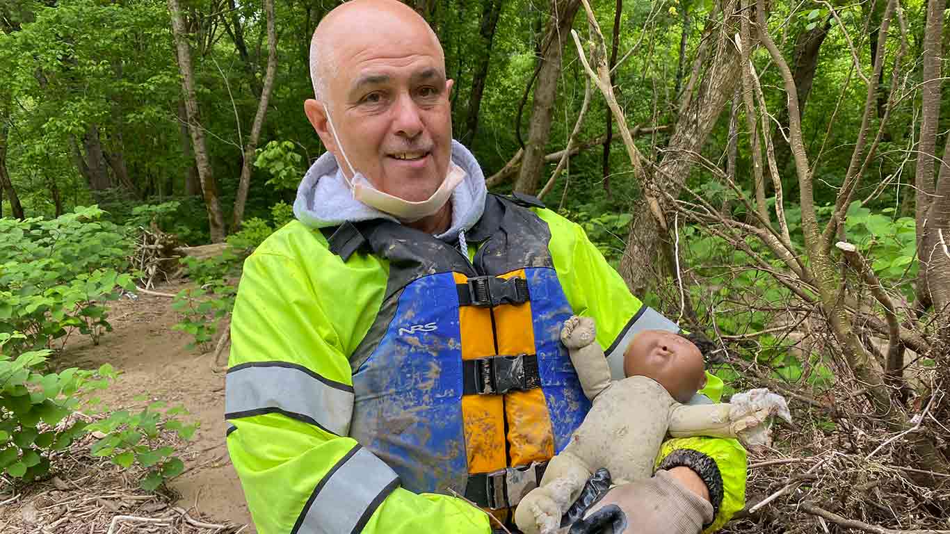 New River cleanup