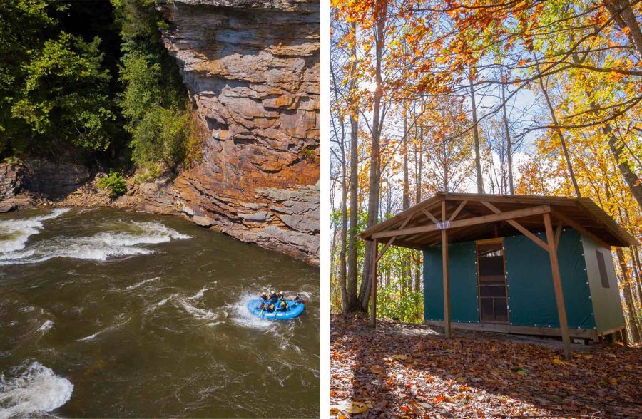 Raft The Lower Gauley, Score A Free Cabin Tent