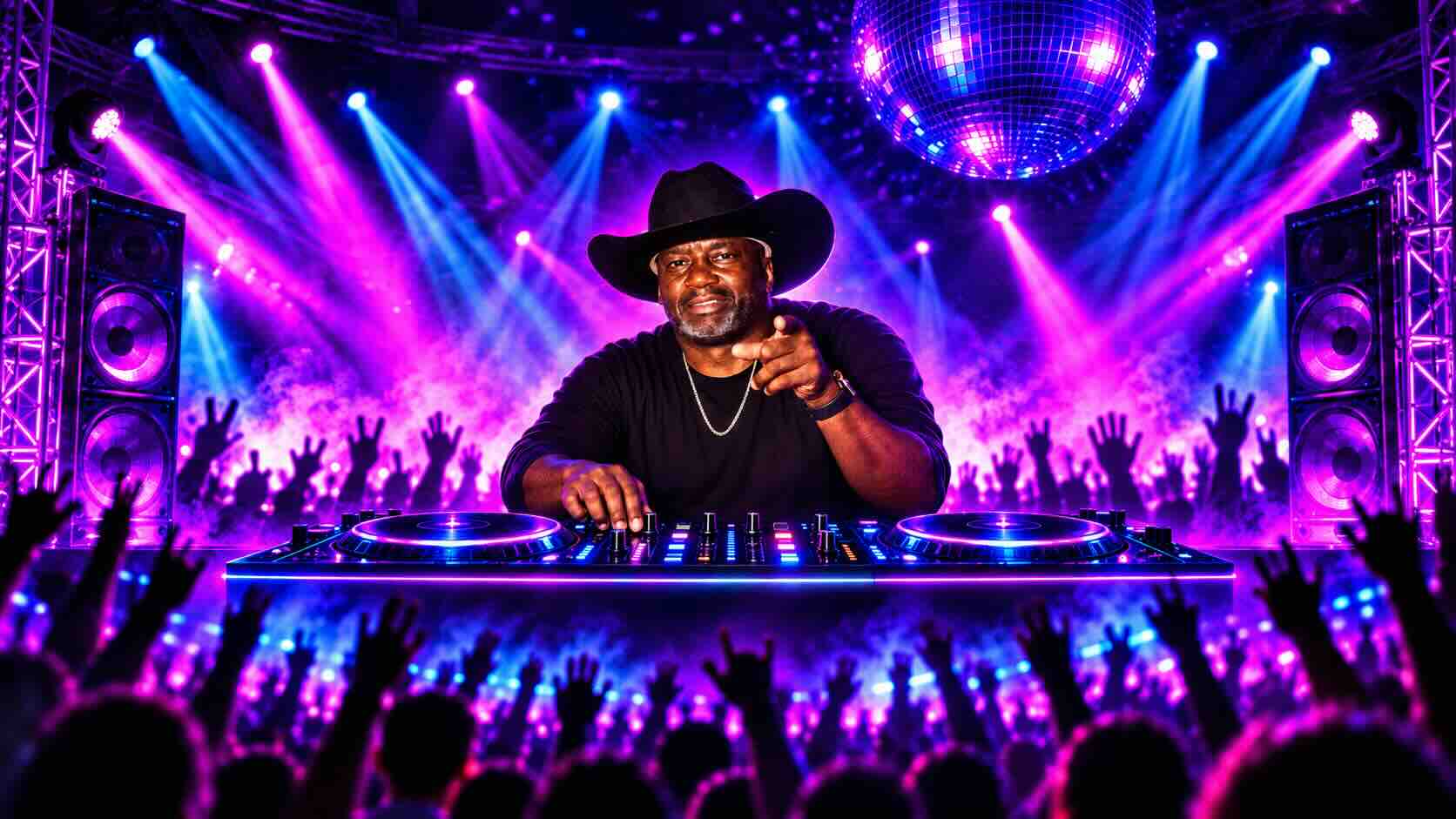 dj not knowin nuthin press photo for show at ace adventure resort in the new river gorge